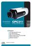 1/3 Sony color CCD camera