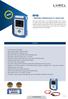 NP40 - PORTABLE POWER QUALITY ANALYZER FEATURES