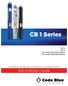 CB 1 Series. Administrator Guide. Installation, Configuration, Operation & Troubleshooting