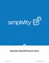 SimpliVity RapidDR Release Notes