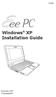 Windows XP Installation Guide