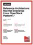 Reference Architecture: Red Hat Enterprise Linux OpenStack Platform 7