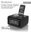 Cube Clock Radio. Fall asleep and wake to your favorite music. idesign