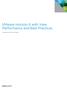 VMware Horizon 6 with View Performance and Best Practices TECHNICAL WHITE PAPER