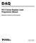 DAQ. PCI E Series Register-Level Programmer Manual. Multifunction I/O Boards for PCI Bus Computers. PCI E Series RLPM