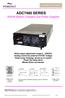 ADC7480 SERIES. 3000W Battery Chargers and Power Supplies