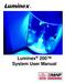 Lum/nex. Luminex 200 System User Manual