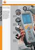 testo LL Flue gas analysis with increased convenience and reliabilty