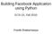 Building Facebook Application using Python