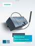 Siemens AG Industrial Remote Communication. Telecontrol. Efficient Telecontrol Solutions. Edition 11/2017. Brochure. siemens.
