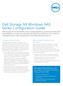 Dell Storage NX Windows NAS Series Configuration Guide
