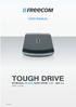 USER MANUAL TOUGH DRIVE EXTERNAL MOBILE HARD DRIVE / 2.5 / USB 2.0. Rev. 848