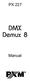 PX 227. DMX Demux 8. Manual