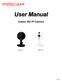 User Manual Indoor HD IP Camera