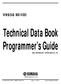 Technical Data Book Programmer s Guide