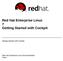 Red Hat Enterprise Linux 7 Getting Started with Cockpit