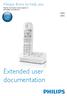 Extended user documentation