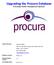 Upgrading the Procura Database