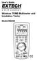 Wireless TRMS Multimeter and Insulation Tester
