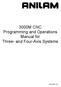 3000M CNC Programming and Operations Manual for Three- and Four-Axis Systems
