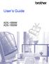 User s Guide ADS-1000W/ADS-1500W