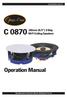 C Operation Manual. 165mm (6.5 ) 2-Way Wi-Fi Ceiling Speakers. REDBACK AM/FM TUNER & CD/MP3 DISC PLAYER