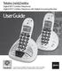 User Guide. Telstra 2400/2400a. Digital DECT Cordless Telephone/ Digital DECT Cordless Telephone with Digital Answering Machine