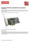 Broadcom NetXtreme Gigabit Ethernet Adapters Product Guide