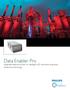 Data Enabler Pro Integrated data and power for intelligent LED luminaires employing Powercore technology
