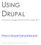 USING DRUPAL. Hampshire College Website Editors Guide https://drupal.hampshire.edu