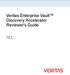 Veritas Enterprise Vault Discovery Accelerator Reviewer's Guide 12.2