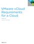 VMware vcloud Requirements for a Cloud