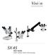 User Guide SX45 Stereo Zoom Microscope