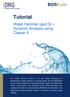 Tutorial. BOSfluids. Water hammer (part 3) Dynamic Analysis using Caesar II