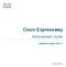 Cisco Expressway. Administrator Guide. Software version: X8.5.1