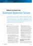 Automated Deployment Services