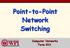 Point-to-Point Network Switching. Computer Networks Term B10