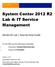 System Center 2012 R2 Lab 4: IT Service Management