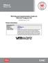 VMware VMware View. RSA Secured Implementation Guide for RSA DLP Endpoint VDI. Partner Information. Last Modified: March 27 th, 2014