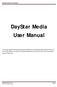DayStar Media User Manual