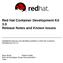 Red Hat Container Development Kit 3.0 Release Notes and Known Issues