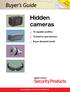 Hidden cameras. 10 supplier profiles. 10 hard-to-spot devices. Buyer demand trends