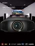 VPL-VW300ES. Home Theater Projector