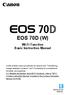 EOS 70D (W) Wi-Fi Function Basic Instruction Manual