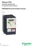 Altivar 312. Variable speed drives for asynchronous motors. PROFIBUS DP communication manual 06/2012.