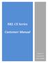 NKL CX Series. Customer Manual. Version /23/2012 P/N