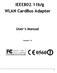 IEEE802.11b/g WLAN CardBus Adapter