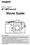 Movie Guide DIGITAL CAMERA. About This Guide