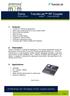 TransferJet RF Coupler Part No. SR4T014 lamiiant Product Specification