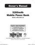 Owner s Manual. 5200mAh Mobile Power Bank